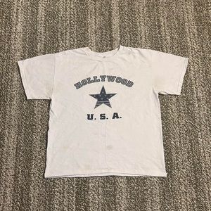 White Hollywood T-shirt